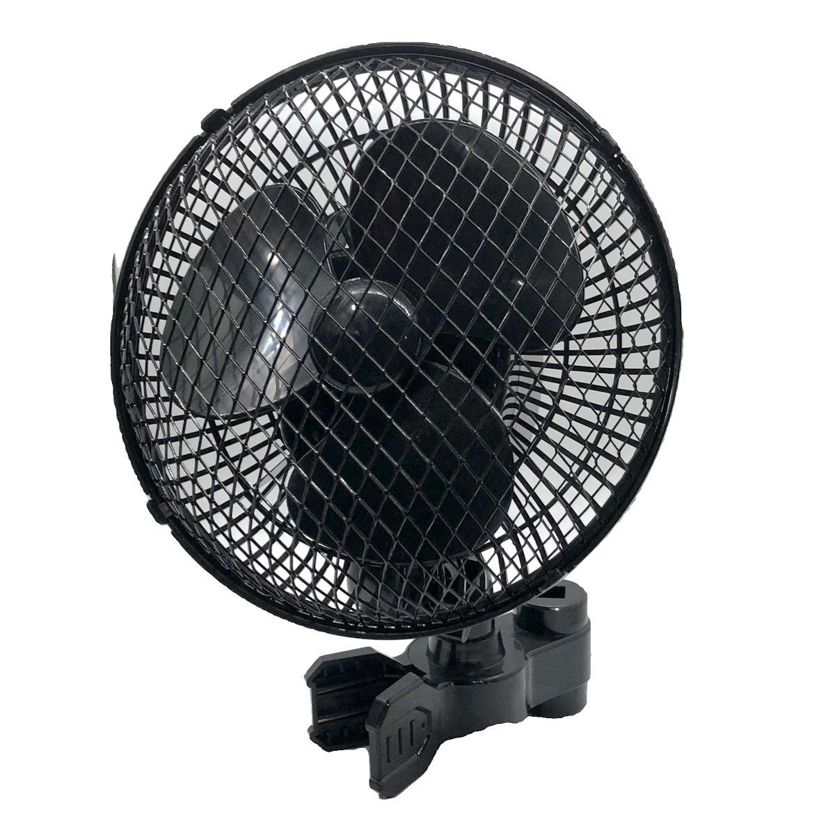 Ventilador Oscilante 6", 20W, con Agarre para Tubo