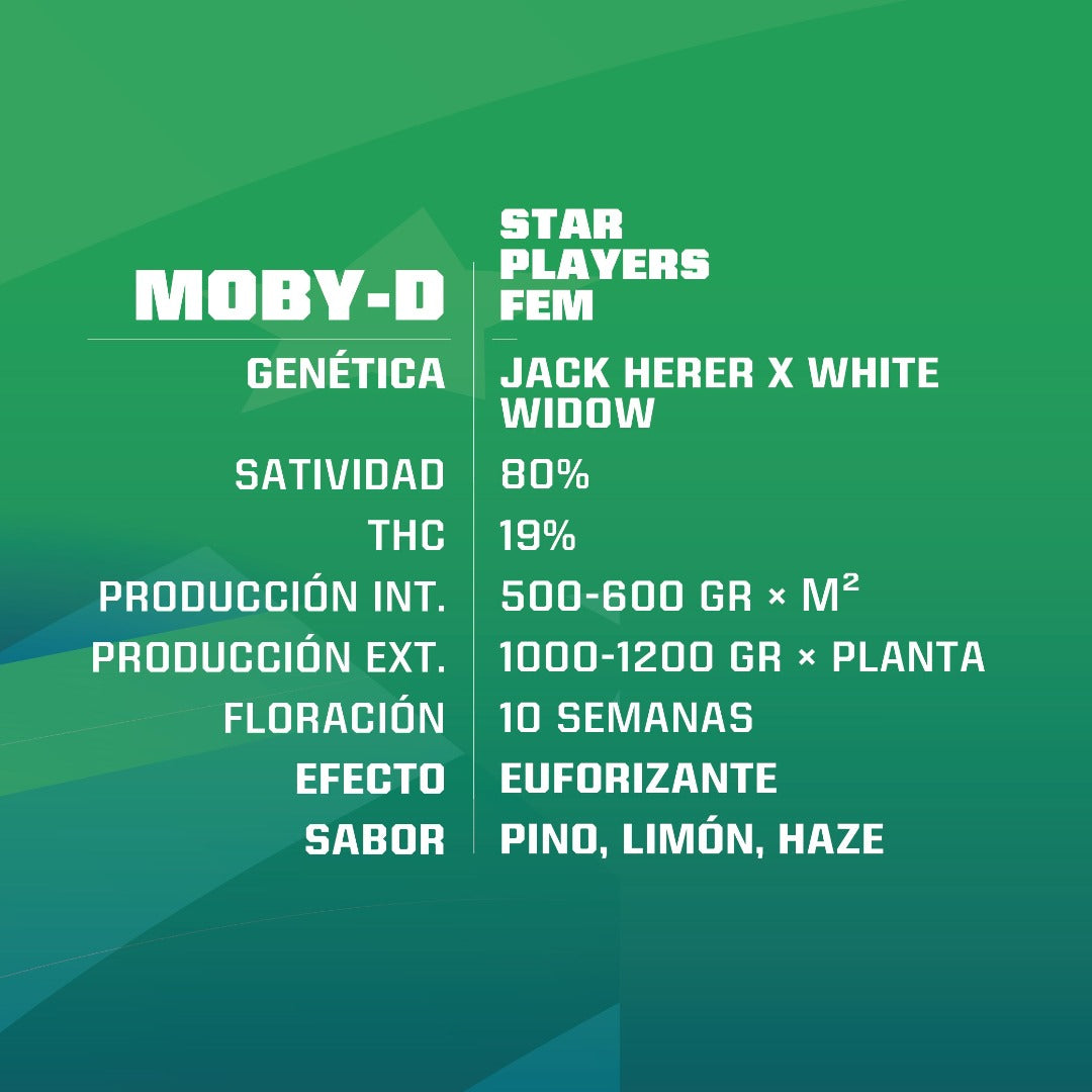 Moby-D Feminizada BSF Seeds