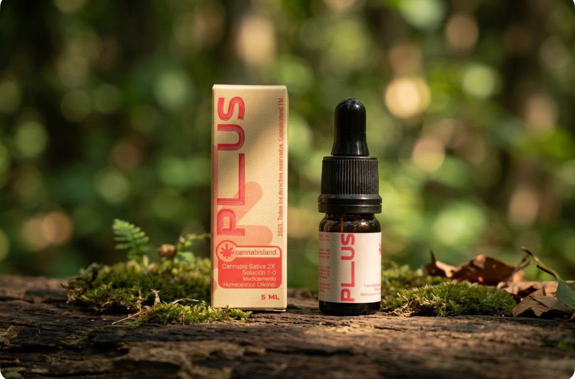 PLUS 5% Extracción molecular - Cannabisland - Gotas orales 5 ml