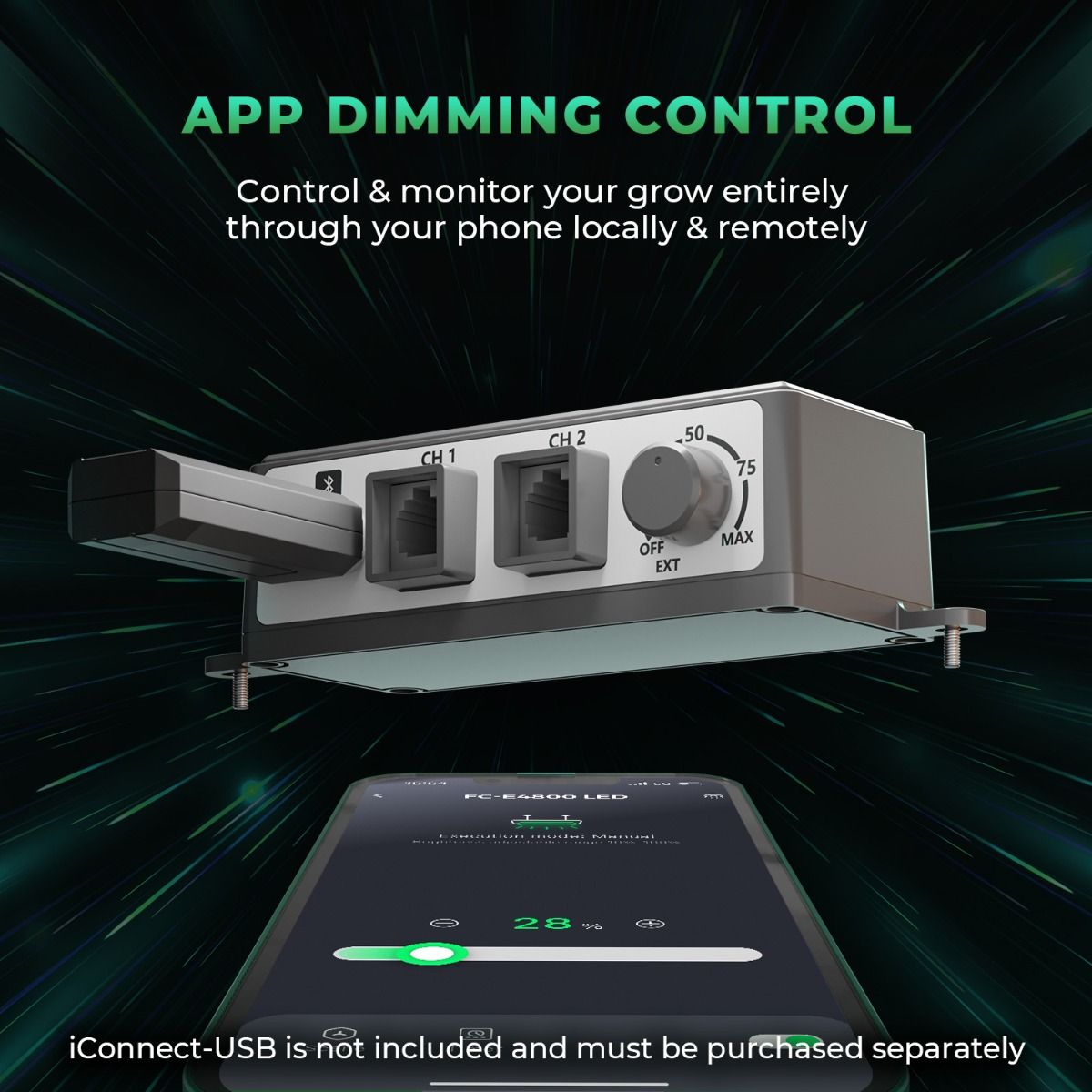 Mars Hydro FC-E4800 480W Full Spectrum LED Lámpara de cultivo con envío gratis