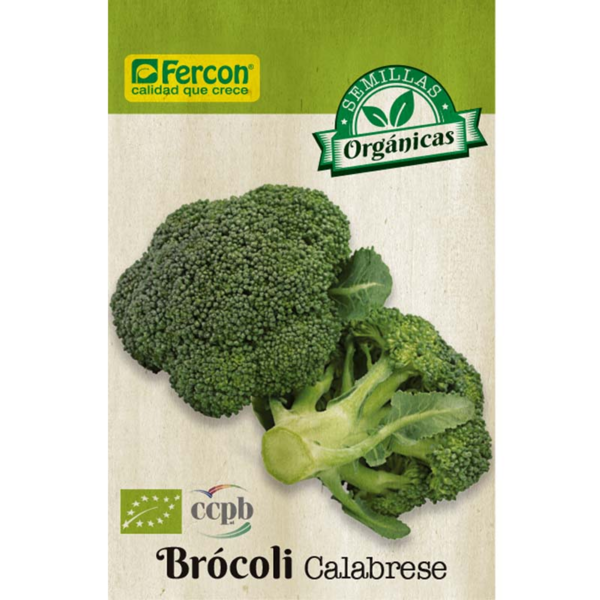 BRÓCOLI. Calabrese - Crucíferas - Semillas de Fercón