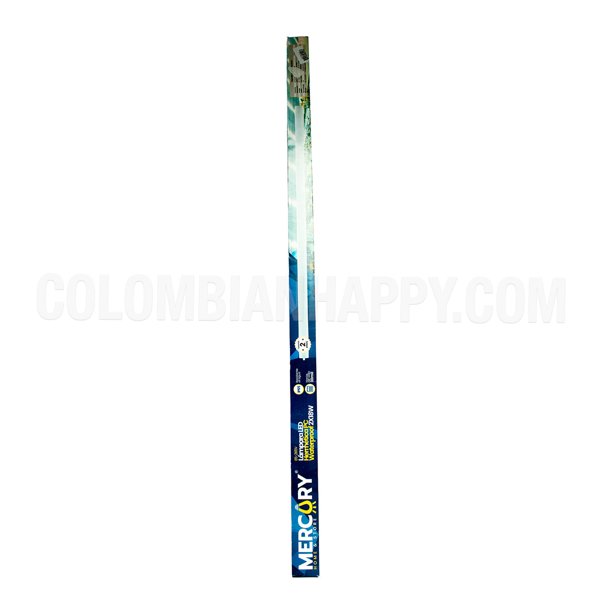 Producto: Lámpara led Referencia: 2x18w Voltaje: 85-265V Vatios: Max 2x18w Tipo de bulbo: LED Eficacia: 60-70 LM/W Grado IP: IP 65. RA>70 Horas de vida: 30.000 HRS Temperatura de color: 6500 K Código interno: ITL 34