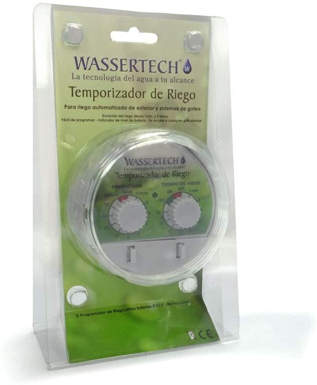 Temporizador de riego analógico Wassertech