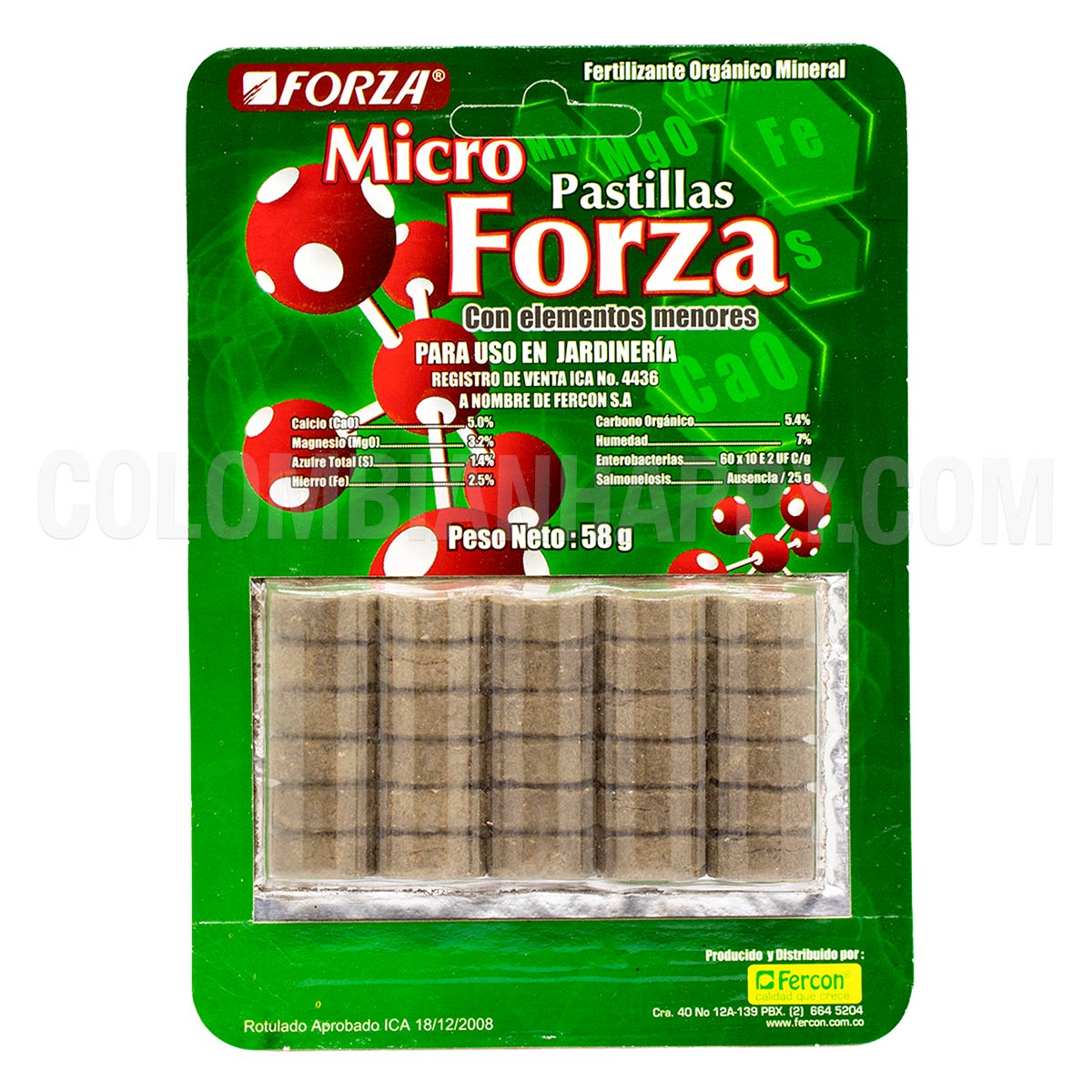 Los elementos secundarios (MgO, C, S) y los micro elementos ( B, Zn, Fe) Son suplementos alimenticios que corrigen las deficiencias del suelo y unidos a elementos NPK mayores entregan a la planta una alimentación completa.