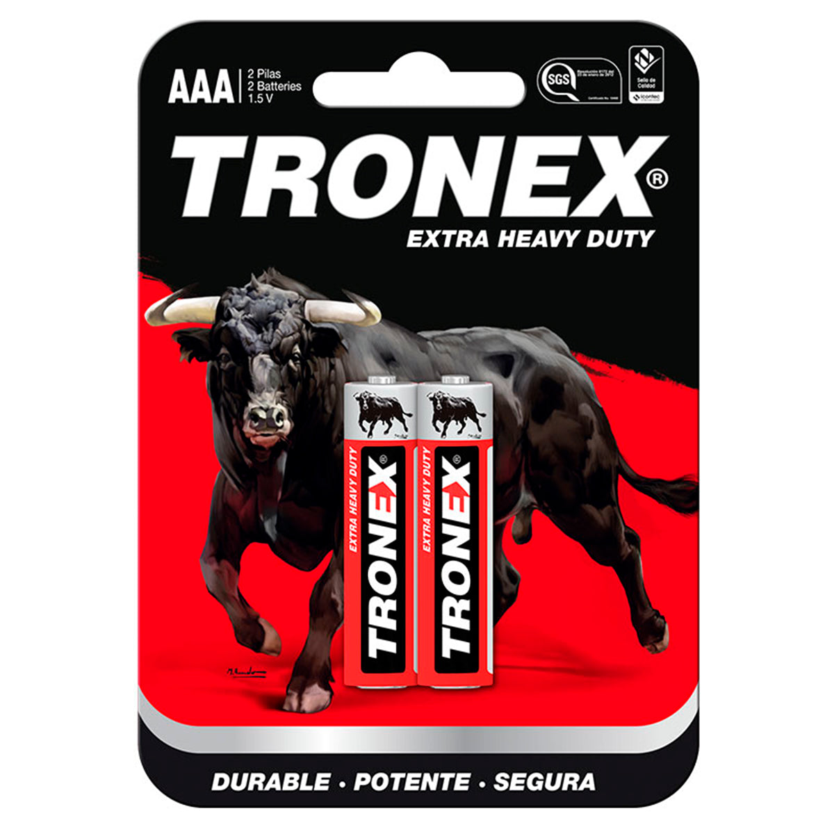 Pila Manganeso AAA Tronex Par