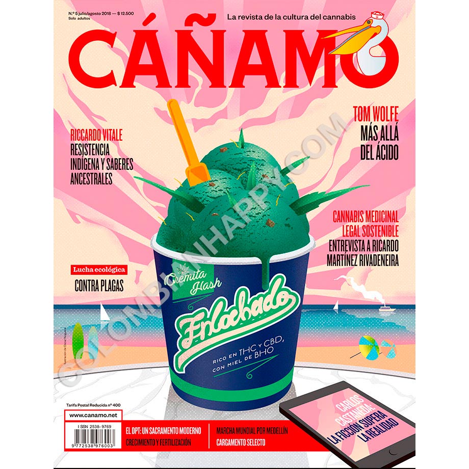 Revista Cáñamo Colombia #5 - Julio / Agosto 2018