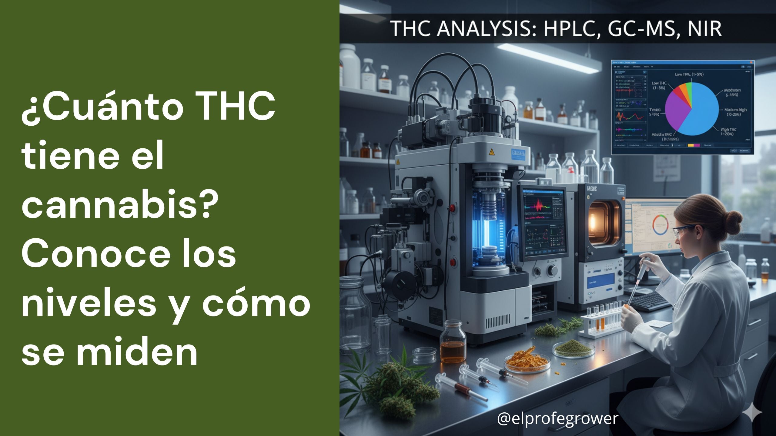 ¿Cuánto THC tiene el cannabis? Conoce los niveles y cómo se miden