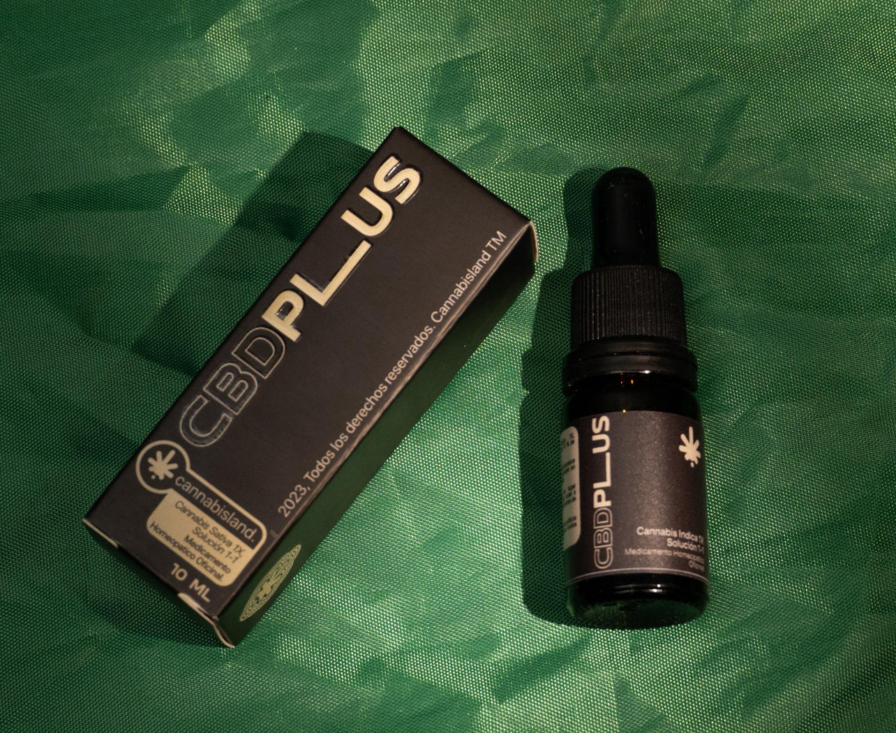 CBD 1:1 Plus Black - Cannabis Indica 1x - Cannabisland - Gotas Orales 10ml