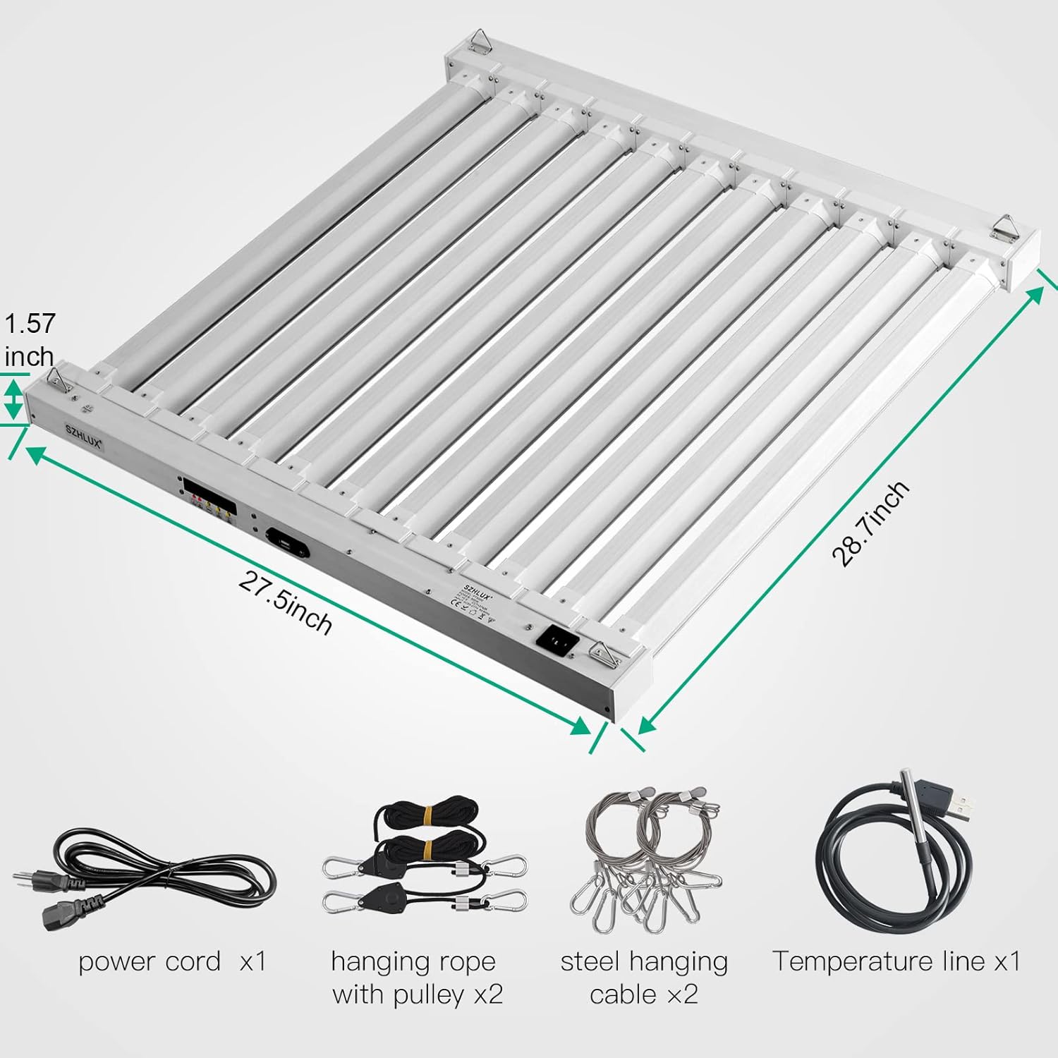 SZHLUX 500W Luz LED de cultivo (Outlet usado)