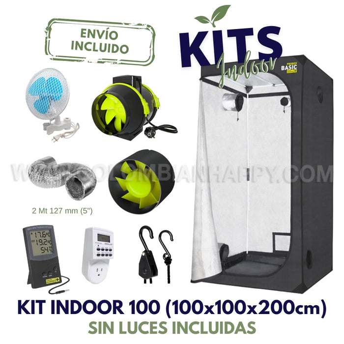 Kit indoor 100 (Sin luces incluidas) - Envío incluido