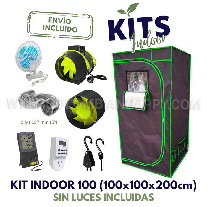 Kit indoor 100 Rey Jack (Sin luces incluidas) - Envío incluido