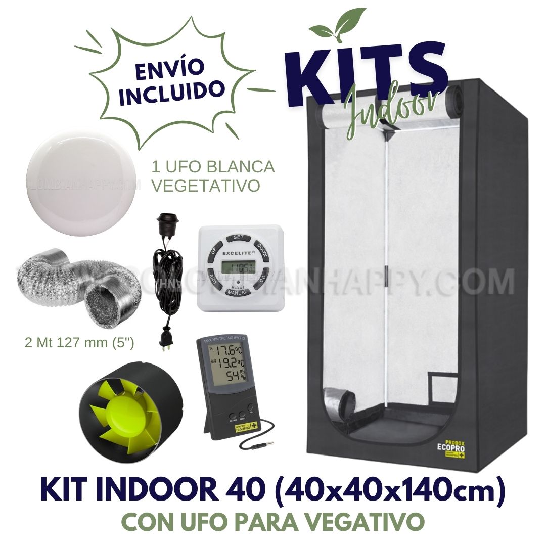 Kit Indoor 40 con LED UFO para establecimiento con envío incluido