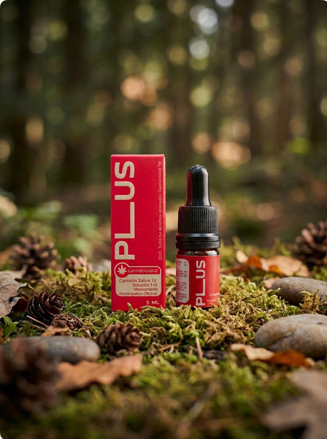 PLUS 10% Extracción molecular - Cannabisland - Gotas orales 5 ml