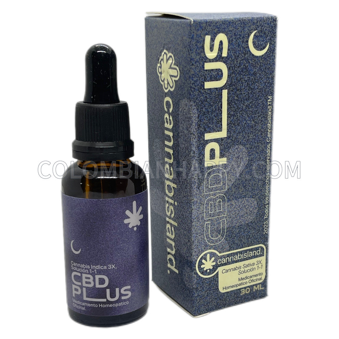 CBD Plus Luna 1:1 - Cannabis Sativa 3X - Cannabisland - Gotas Orales 30ml