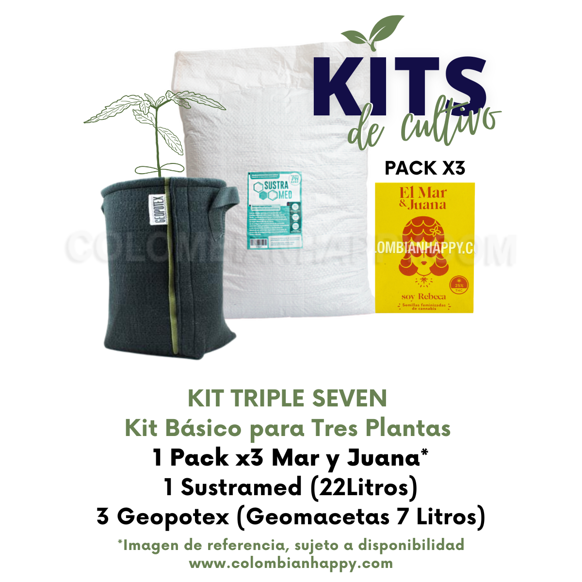 Kit Triple Seven El Mar y Juana