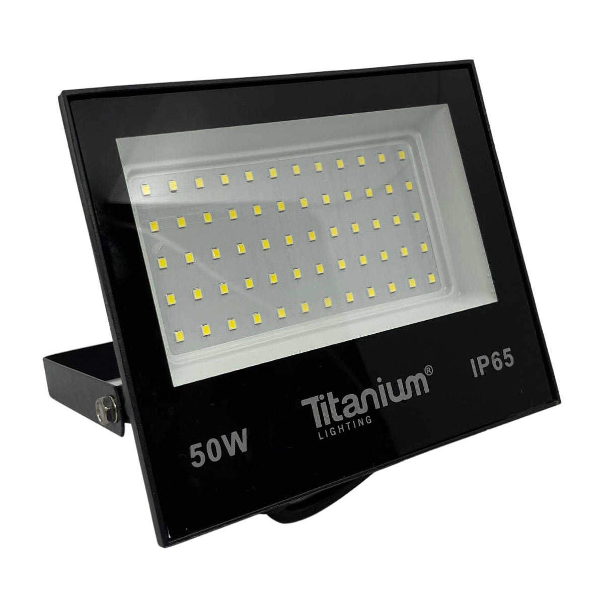 Reflector LED 50W Tableta Cálido 3000K Titanium