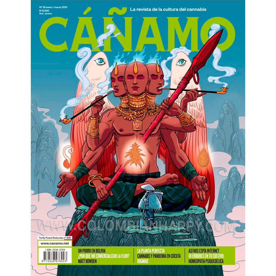 Revista Cáñamo Colombia #18. Ene-Mar 2021